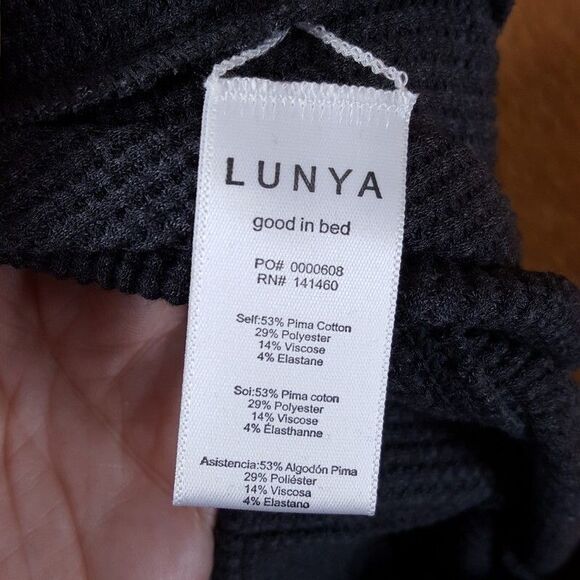 LUNYA Pants Womens Small Gray Pull On Thermal Draped Jogger Sleep Lounge RESTORE - Picture 9 of 10